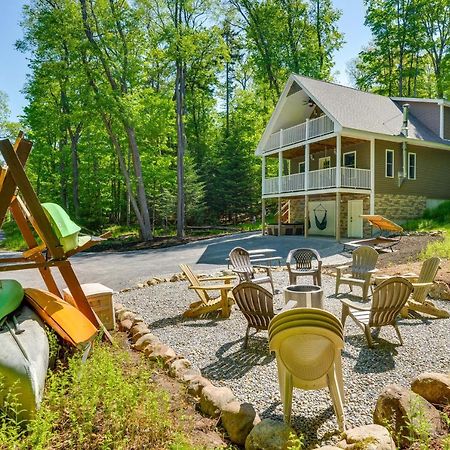 Old Forge Home With Hot Tub And Game Room! Exterior photo